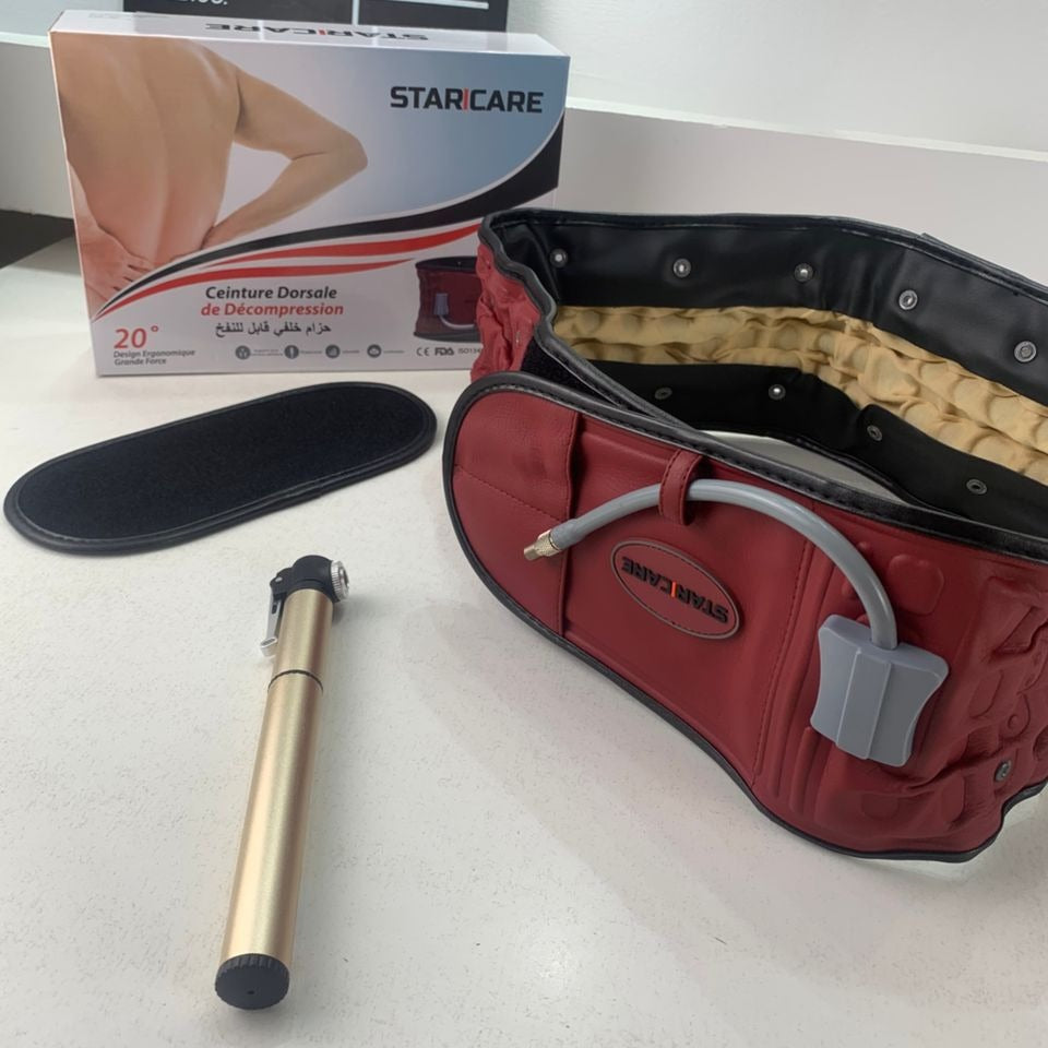 حزام داعم الظهر القابل للنفخ